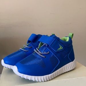 Blue sneakers